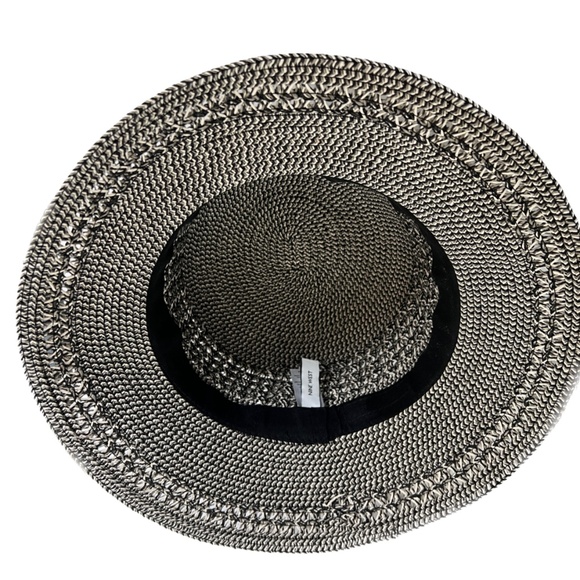 Stylish Black and Gray Women's Sun Hat - Picture 6 of 8